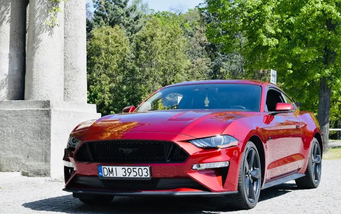 wrocław Ford Mustang cena 149000 przebieg: 57000, rok produkcji 2018 z Wrocław